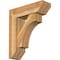 Ekena Millwork Westlake Slat Rough Sawn Bracket w/ Offset Brace, Western Red Cedar, 8"W x 26"D x 30"H BKT0806X26X30WTL06RWR - alternate 1
